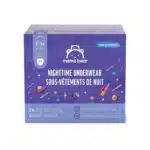 Brand - Mama Bear Girl's Nighttime Underwear for Bedwetting, Overnight Protection, Hypoallergenic, Size S/M (38-65 lbs), 44 Count, White