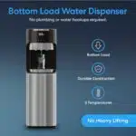 Brio Bottom Loading Water Cooler Water Dispenser ? Essential Series - 3 Temperature Settings - Hot, Cold & Cool Water - UL/Energy Star Approved