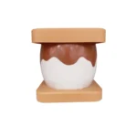 Bullseye Playground Smores Popcorn Bucket Giant S'Mores Fall Camping 6.5”