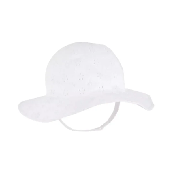 Carter's Just One You® Baby Girls' Solid Sun Hat - White