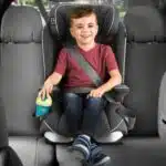 Chicco MyFit Harness + Booster Car Seat, 5-Point Harness and High Back Seat, For children 25-100 lbs. - Notte/Black & Grey