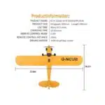 CKYSCHN WLtoys A160 J3 RC Plane, 5 Channel RC Airplanes with 3D/6G Mode, 3D Brushless RC Planes with 2 Batteries, 2.4G Remote Control Airplanes Gifts for Adults