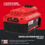 CRAFTSMAN 20-V 6-Ah Battery for Cordless Tools
