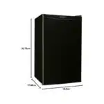 Danby Designer-3.2 Cubic Feet Compact Refrigerator-Stainless Look