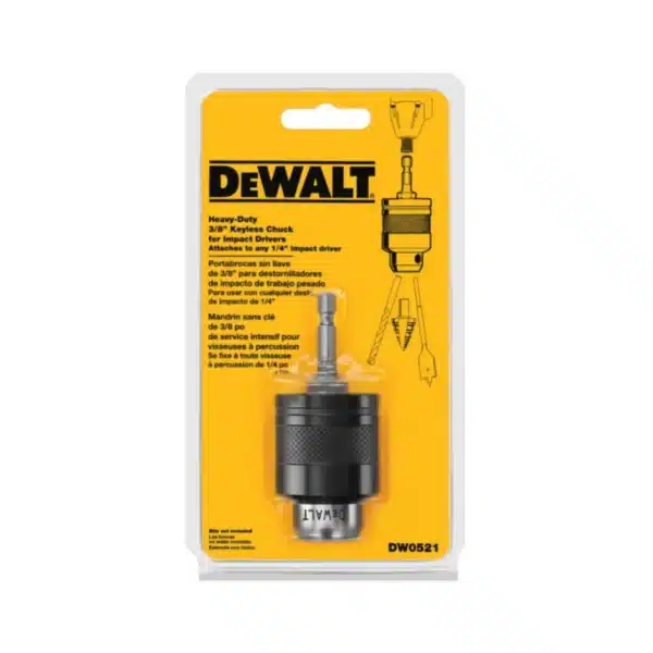 DeWalt 3/8” KEYLESS CHUCK
