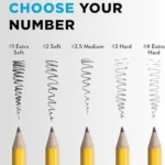 Dixon Ticonderoga Wood-Cased #2 HB Pencils, Box of 24, Yellow (13924)