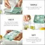 DOITOOL 1pc Silicone Ice Cube Tray Ice Box Sausage DIY Baking Mold Baking Supplies