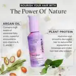 Eva NYC Mane Magic 10-in-1 Split End Mender Hair Treatment, 4 Fl Oz, Repairs ends for healthier, stronger & Damaged hair, GMO, Cruelty-Free