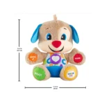 Fisher-Price Baby & Toddler Toy Laugh & Learn Smart Stages Puppy Musical Plush with Lights
