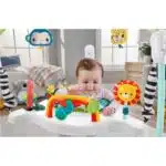 Fisher-Price Jumperoo Baby Activity Center with Lights Sounds and Music, Interactive Baby Bouncer, Jumping Jungle