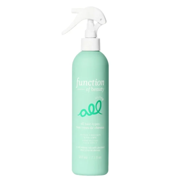 Function of Beauty In Hot Pursuit Custom Heat Protectant Styling Primer with Artichoke Leaf Extract - 7 fl oz