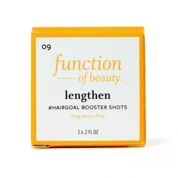 Function of Beauty Lengthen #HairGoal Add-In Booster Treatment Shots with Hops Extract - 2pk/0.2 fl oz