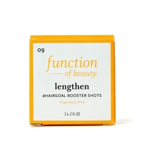 Function of Beauty Lengthen #Hairgoal Booster Shots with Hops Extract - 2pk/.2fl oz