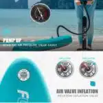 FunWater Stand up Paddle Board Inflatable Paddleboard Ultra-Light Inflatable Paddleboards