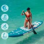 FunWater Stand up Paddle Board Inflatable Paddleboard Ultra-Light Inflatable Paddleboards