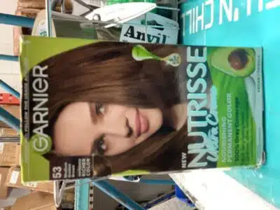 Garnier Nutrisse Ultra Crème, Permanent Hair Dye, 100% Grey Coverage, Vegan Formula, Nourished Hair, Long-Lasting Rich Colour, 53 Medium Golden Brown, 1 Application, Packaging May Vary