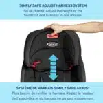 Graco Tranzitions 3-in-1 Harness Booster Seat, Toddler to Big Kid Car Seat from 10-45 kg (22-100lb), Harness/Highback/Backless Booster, Proof