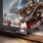 Hisense PX3-PRO 80-150" TriChroma Laser Projector 4K UHD Home Theatre Ultra Short Throw Google TV Projector, 3000 Lumens, HSR240, 3D Ready, IMAX Enhanced, Built-in Alexa and Designed for Xbox