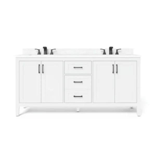 Home Decorators Collection 72-inch Ellia Vanity in White