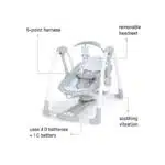 Ingenuity ConvertMe 2-Seat Portable Swing OM-9M