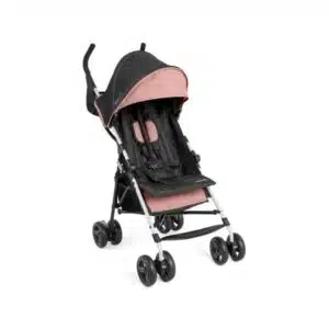 Ingenuity3D Mini Convenience Stroller ? Lightweight Stroller, Compact Fold, Multi-Position Recline, Canopy with Pop Out Sun Visor and More ? Umbrella Stroller for Travel, Dusty Rose Pink