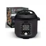 Instant Pot Pro (8 QT) 10-in-1 Pressure Cooker, Slow Cooker, Rice/Grain Cooker, Steamer, Sauté, Sous Vide, Yogurt Maker, Sterilizer, and Warmer, Includes App With Over 800 Recipes, Black
