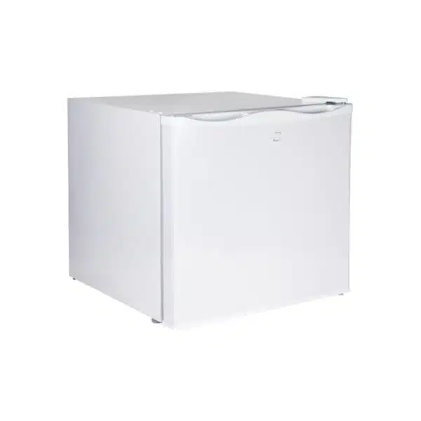 Koolatron Mini Upright Freezer 1.2 cu ft (34L) White, Manual Defrost, Space-Saving Flat Back, Reversible Door, Wire Shelf, for Apartment, Condo, Office, RV, Cabin, Dorm Room, Home Bar