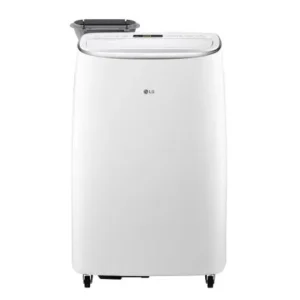 LG 10,000 BTU SACC (14,000 BTU ASHRAE) Dual Inverter Smart Wi-Fi Portable Air Conditioner - White
