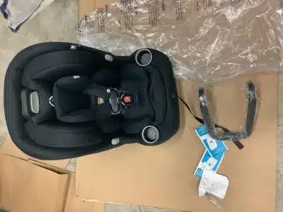 Maxi-Cosi Pria All-in-One Car Seat, 3in1, Convertible from Infant to Toddler, rear and forward facing, booster mode, washable Seat Cover, Authentic Black