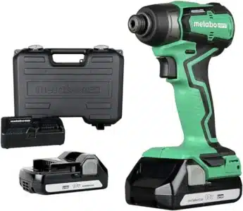Metabo HPT 18V Cordless Impact Driver, Sub-Compact, Brushless Motor, Lithium-Ion, Lifetime Tool Warranty (WH18DDXM)