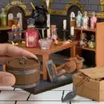 MGA's Miniverse Make It Mini Potions Class, Harry Potter Mini Collectibles, Building Set, 100+ Pieces, DIY, Resin Play, Replica Potions, Collectors, 8+