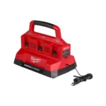 Milwaukee Tool 18V M18 Lithium-Ion Battery PACKOUT 6-Port Rapid Charger