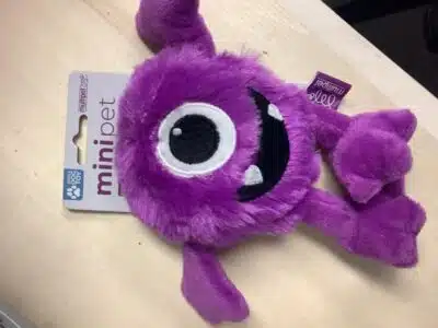 Multipet International Halloween Purple Monster Dog Toy