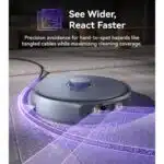 Narwal Freo Z Ultra Robot Vacuum and Mop Combo, Dual RGB Cameras and Chips, AI Avoidance, 12000Pa Suction, Real-Time Decisions, Adaptive Hot-Water Self Wash & Self Emptying, Pet Hair, Quiet, Grey