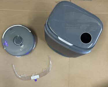 Narwal Freo Z Ultra Robot Vacuum and Mop Combo, Dual RGB Cameras and Chips, AI Avoidance, 12000Pa Suction, Real-Time Decisions, Adaptive Hot-Water Self Wash & Self Emptying, Pet Hair, Quiet, Grey