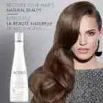 Nexxus Clean & Pure Shampoo nourishes all hair types Moisture silicone free, paraben free, dye free 400 ml