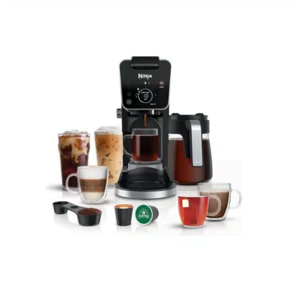 Ninja CFP301C DualBrew Pro Specialty Coffee System, Single-Serve, Pod, and 12-Cup Drip Coffee Maker (Canadian Version) , Black