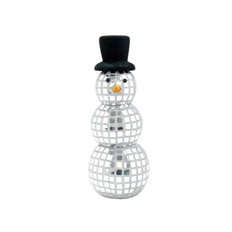 Novelty Disco figural Snowman