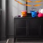 Orange Pumpkin Stackable Halloween Trick or Treat Pail - Hyde and EEK! Boutique™: Jack-o'-Lantern Design, No Assembly Required