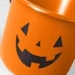Orange Pumpkin Stackable Halloween Trick or Treat Pail - Hyde and EEK! Boutique™: Jack-o'-Lantern Design, No Assembly Required