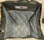 Overmont Oversized Folding Camping Chair - Fully Padded with Cooler Pocket Carry Bag - Heavy Duty Portable Collapsible Lawn Chair Supports 450 LBS for Outdoor Sports Beach Garden Picnic