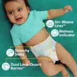 Pampers Baby Dry Diapers - Size 5, 128 Count, Absorbent Disposable Diapers