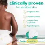 Pampers sensitive wipes 1008