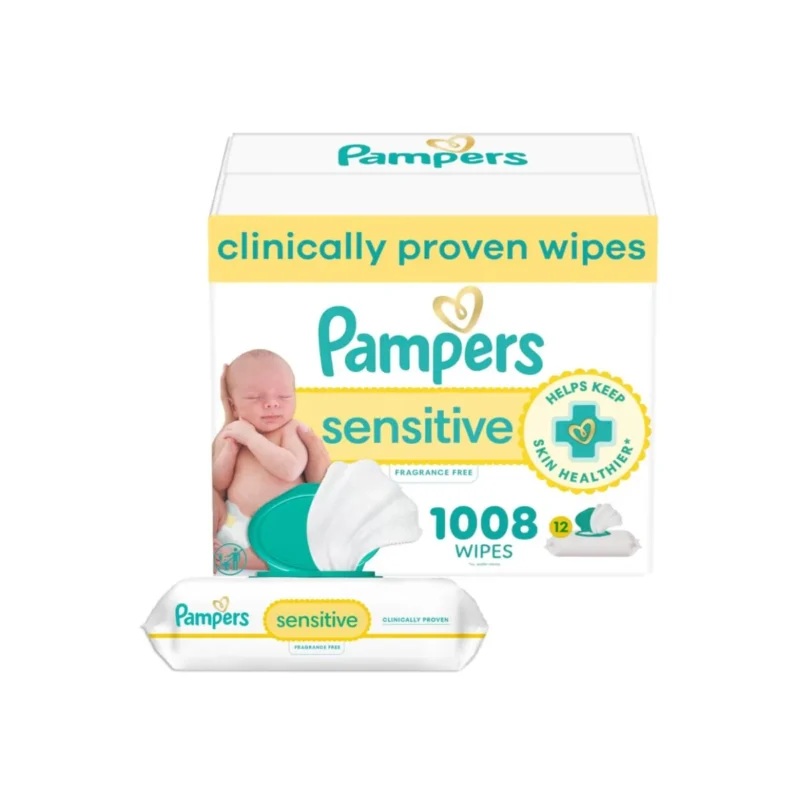 Pampers sensitive wipes 1008