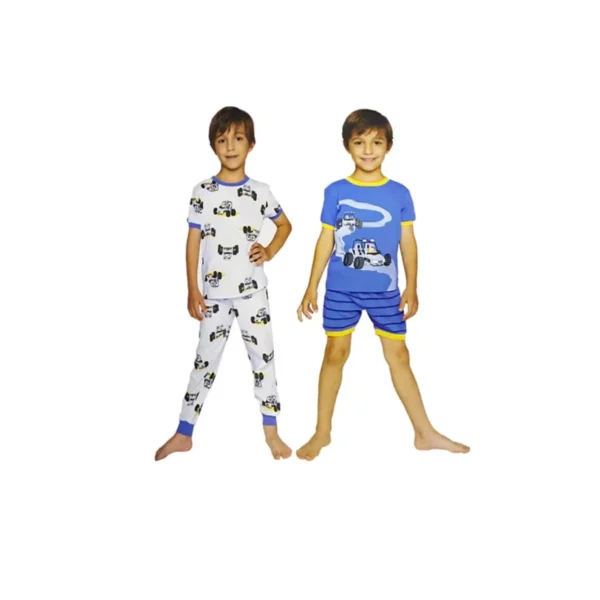Pekkle Kid's 4-Piece Pajama Set