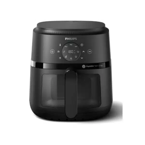 Philips 2000 Series Airfryer - 4.4 qt (4.2 l) Pan, 13 Cooking Functions, RapidAir Technology, Healthy Cooking with 90% Less Fat, Efficient & Fast (NA220/00)