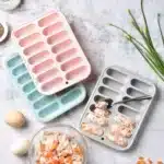 Pink silicone ice cube