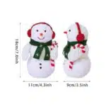 Plush Snowman