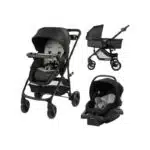 Safety 1st Grow and Go Flex 8-in-1 Travel System, All in One Stroller - Foundry
