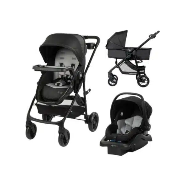 Safety 1st Grow and Go Flex 8-in-1 Travel System, All in One Stroller - Foundry